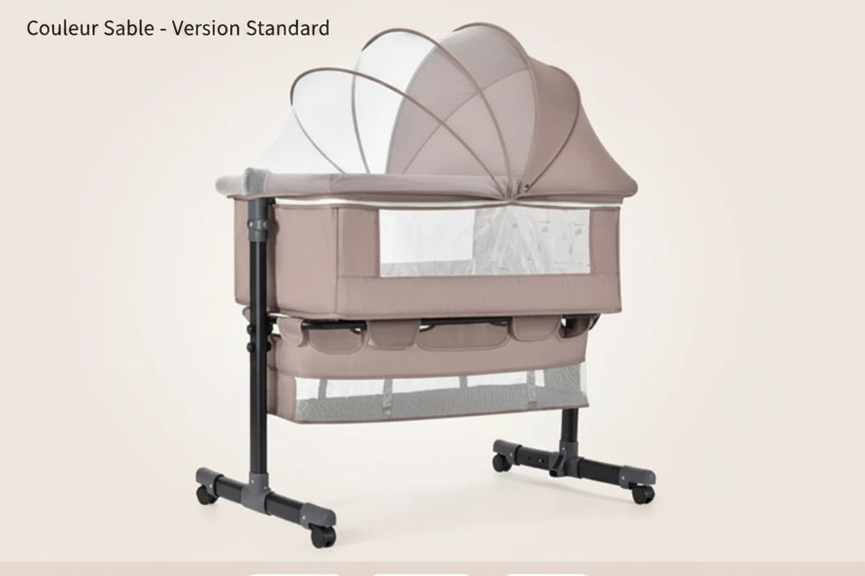 Convertible Baby Bed — Connects to Parental Bed