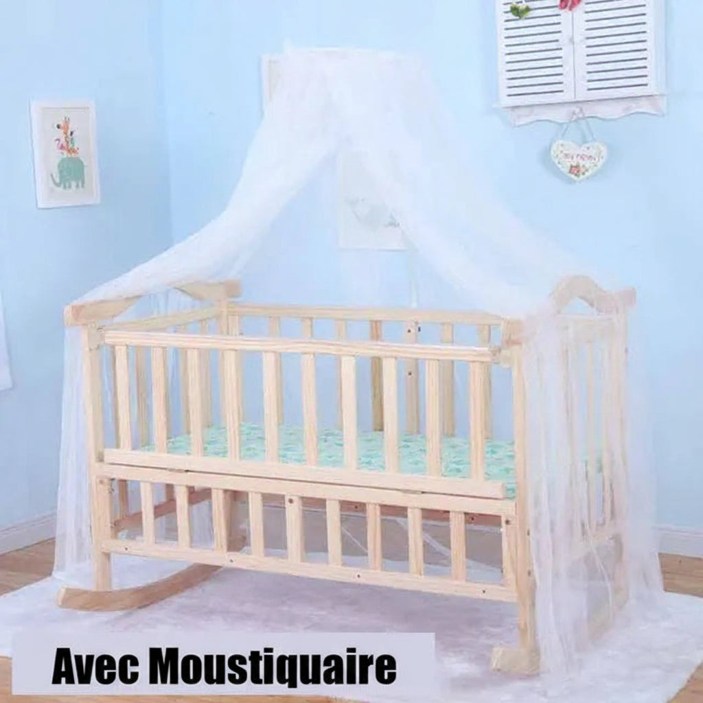 Berceau bois Doux Sommeil Bébé - ambiance chambre