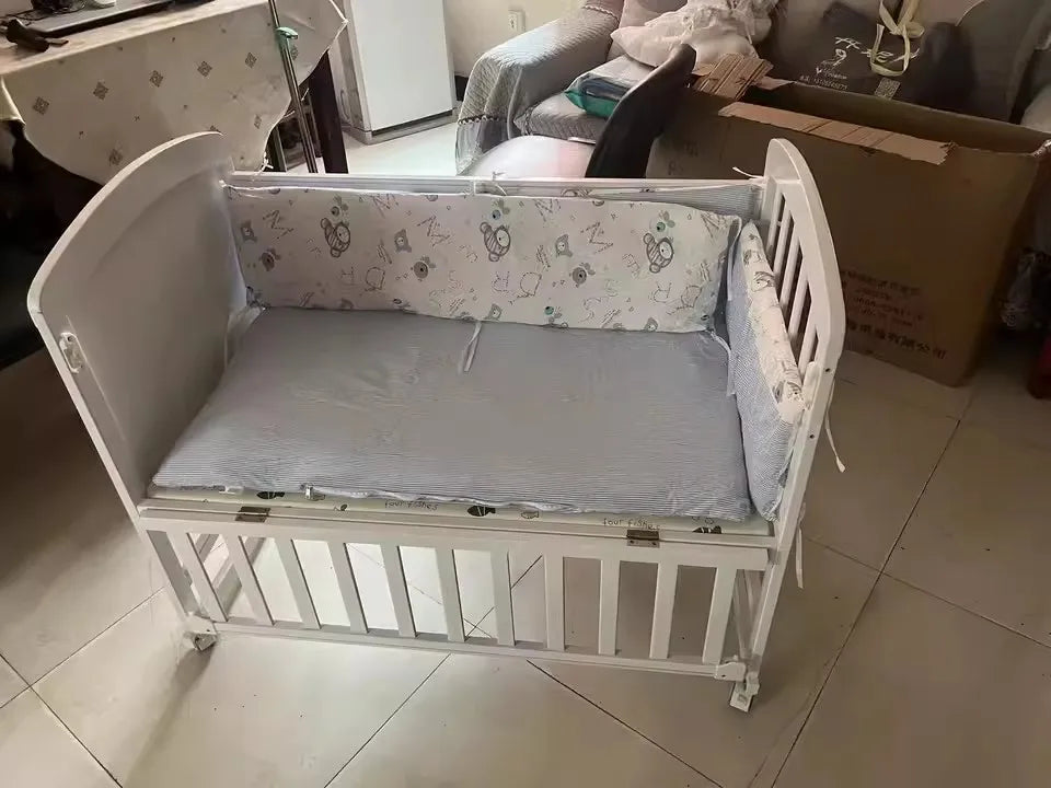 Cuna de madera evolutiva — Se transforma en cama infantil