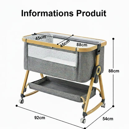 Lit cododo pliable - structure aluminium renforcée