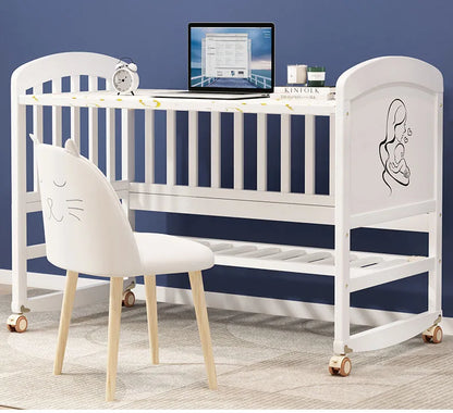 Cuna de madera evolutiva — Se transforma en cama infantil