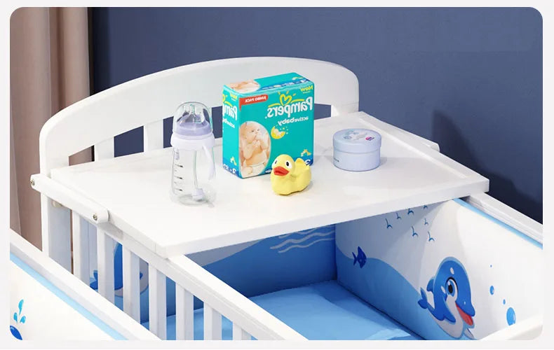 Cuna de madera evolutiva — Se transforma en cama infantil