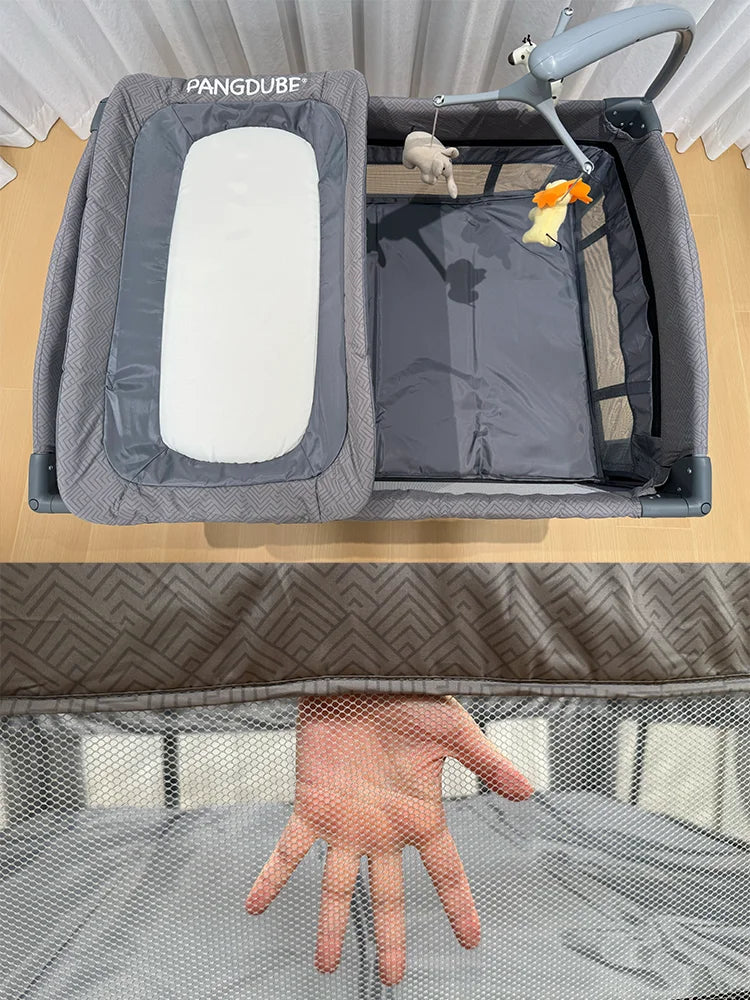 Lit parapluie Doux Sommeil Bébé - en mode voyage