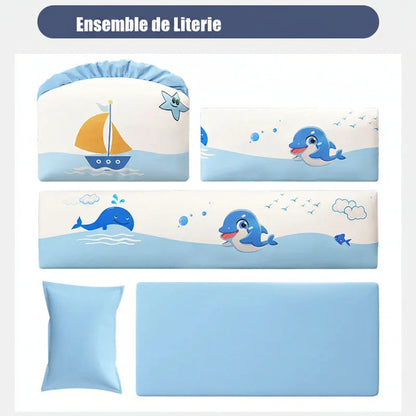 Cuna de madera evolutiva — Se transforma en cama infantil