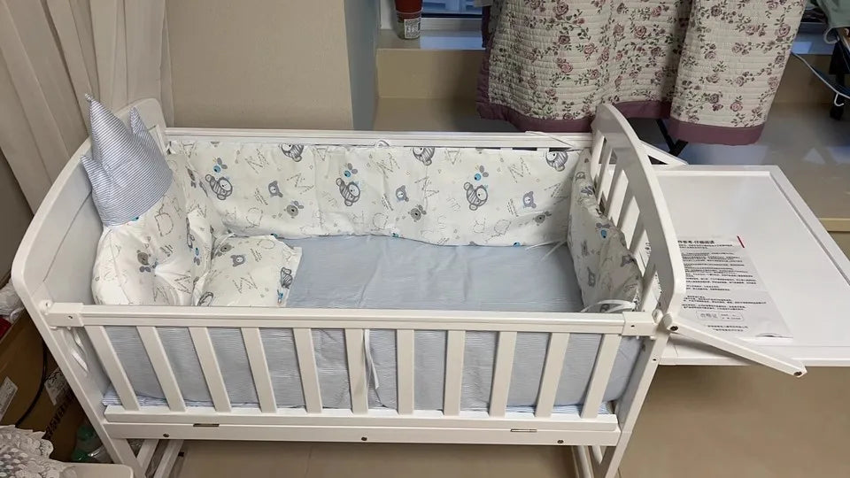 Cuna de madera evolutiva — Se transforma en cama infantil