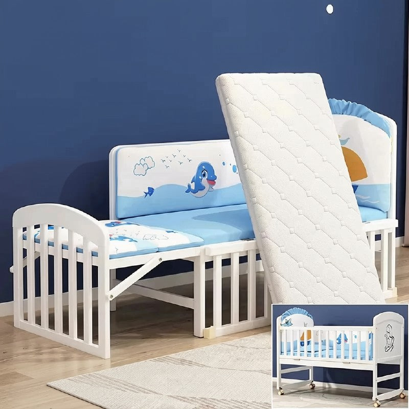 Cuna de madera evolutiva — Se transforma en cama infantil