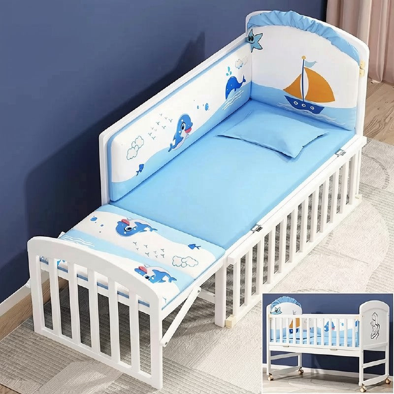 Cuna de madera evolutiva — Se transforma en cama infantil